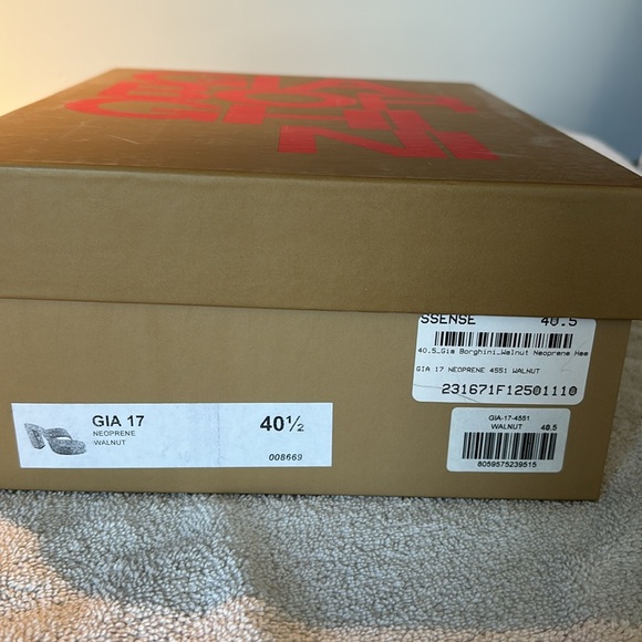 NEW WITH BOX: Gia Borghini Gia17 sandals - Picture 6 of 8